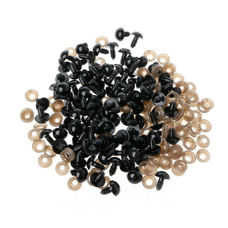 Whigetiy 100Pcs/Bag DIY for Doll Toy Eyes Black Plastic Safety Eyes Puppets for Doll with
Whigetiy 100Pcs/Bag DIY for Doll Toy Eyes Black Plastic Safety Eyes Puppets for Doll with