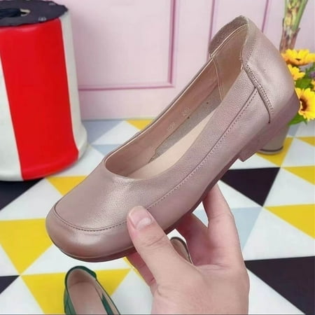 PEASKJP Shoes Fashion Summer Women Casual Flat Soft Bottom Solid Shoes Non Slip Work Trainer Brown 7.5
PEASKJP Shoes Fashion Summer Women Casual Flat Soft Bottom Solid Shoes Non Slip Work Trainer Brown 7.5
