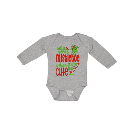 Inktastic Who Needs Mistletoe when You re This Cute Christmas Boys or Girls Long Sleeve Baby Bodysuit
Inktastic Who Needs Mistletoe when You re This Cute Christmas Boys or Girls Long Sleeve Baby Bodysuit