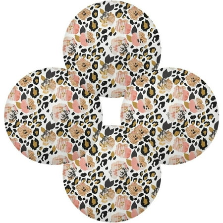 Coolnut Sexy Leopard Round Placemats Set of 4 Non-Slip Heat Resistant Washable Table Mats for Kitchen Dining Room Party Decor
Coolnut Sexy Leopard Round Placemats Set of 4 Non-Slip Heat Resistant Washable Table Mats for Kitchen Dining Room Party Decor