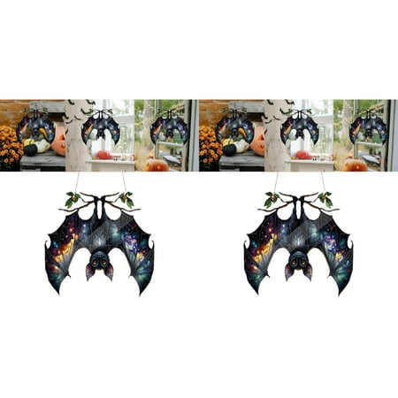 Bat Gothic Acrylic Window Hanging 11.8inch Colorful Acrylic Bat Decoration Window Hanging Hanging Window Panels For Decoration Acrylic Window Wall Art For Living 2PCS in The Dark Beads for Doorways
Bat Gothic Acrylic Window Hanging 11.8inch Colorful Acrylic Bat Decoration Window Hanging Hanging Window Panels For Decoration Acrylic Window Wall Art For Living 2PCS in The Dark Beads for Doorways