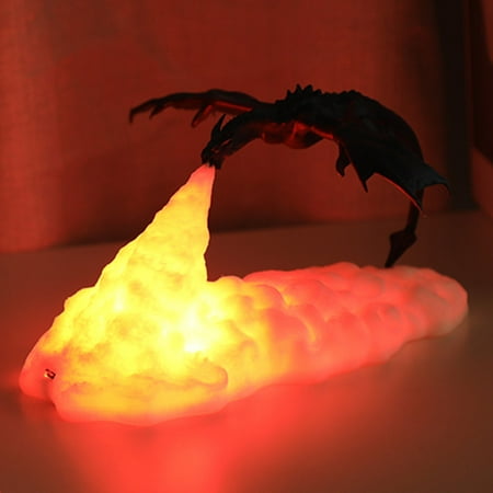 Kotyreds 3D Print Dragon Bedroom Lamp Pollution-Free LED Table Lamps for Christmas Gifts
Kotyreds 3D Print Dragon Bedroom Lamp Pollution-Free LED Table Lamps for Christmas Gifts
