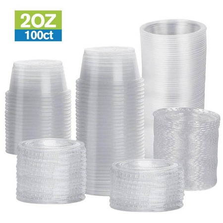 100Pcs Disposable Plastic Cup Transparent Plastic With Lid Jelly Yogurt Mousse Jam Seasoning Cup Pac
100Pcs Disposable Plastic Cup Transparent Plastic With Lid Jelly Yogurt Mousse Jam Seasoning Cup Pac