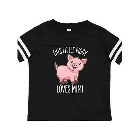Inktastic This Little Piggy Loves Mimi- cute Gift Toddler Boy or Toddler Girl T-Shirt
Inktastic This Little Piggy Loves Mimi- cute Gift Toddler Boy or Toddler Girl T-Shirt