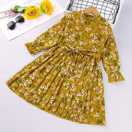 BadyminCSL Toddler Kids Baby Girls Mandarin Sleeve Floral Print Pleated Dress Princess
BadyminCSL Toddler Kids Baby Girls Mandarin Sleeve Floral Print Pleated Dress Princess