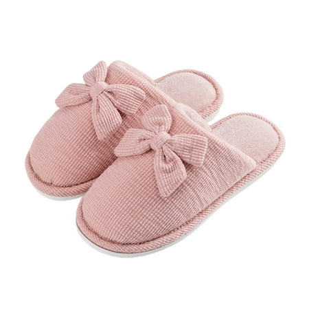 huanledash Women Autumn Winter Thick Outsole Warm Slippers Anti Skid Bowknot Home Shoes
huanledash Women Autumn Winter Thick Outsole Warm Slippers Anti Skid Bowknot Home Shoes