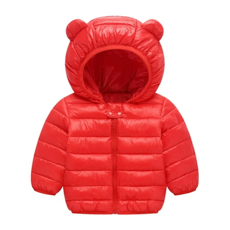 Qazqa Toddler Boys Girls Winter Long Sleeve Solid Coat Bear Ears Hooded Jacket Thicken Windproof Zipper Warm Outwear
Qazqa Toddler Boys Girls Winter Long Sleeve Solid Coat Bear Ears Hooded Jacket Thicken Windproof Zipper Warm Outwear