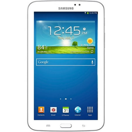 DEALS Refurbished Samsung Galaxy 3 with WiFi 7" Touchscreen Tablet PC
Featuring Android 4.1 (Jelly Bean) Operating System, White LIMITED