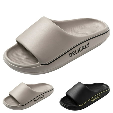 Vedolay Mens Slippers Slippers Quick Drying Non-Slip Slodes Soft Sole Open Toe House Slides for Men Gray 10
Vedolay Mens Slippers Slippers Quick Drying Non-Slip Slodes Soft Sole Open Toe House Slides for Men Gray 10
