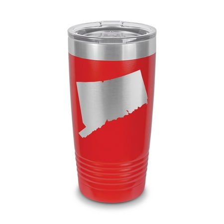 Connecticut Shaped Tumbler 20 oz - Laser Engraved w/ Clear Lid - Stainless Steel - Vacuum Insulated - Double Walled - Travel Mug - ct - Red
Connecticut Shaped Tumbler 20 oz - Laser Engraved w/ Clear Lid - Stainless Steel - Vacuum Insulated - Double Walled - Travel Mug - ct - Red