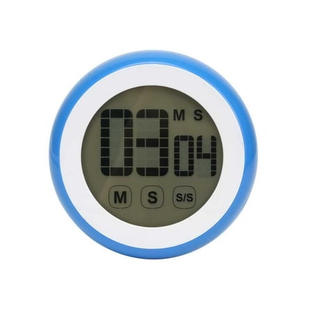LCD Digital Touch Screen Kitchen Timer Round Study Tool UP Magnetic Countdown Timer Count Cooking Electronic
LCD Digital Touch Screen Kitchen Timer Round Study Tool UP Magnetic Countdown Timer Count Cooking Electronic