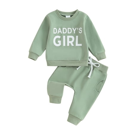 2PCS Toddler Baby Girls Autumn Pants Sets Long Sleeve Letter Print Sweatshirt Solid Color Pants Sets
2PCS Toddler Baby Girls Autumn Pants Sets Long Sleeve Letter Print Sweatshirt Solid Color Pants Sets