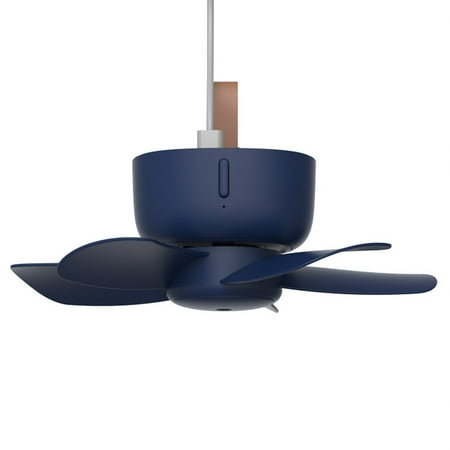 Portable Ceiling Fan USB Powered 3.5W Outdoor Hiking Hanging Summer Cooling Remote Control Timing Function Household Cooler Blue
Portable Ceiling Fan USB Powered 3.5W Outdoor Hiking Hanging Summer Cooling Remote Control Timing Function Household Cooler Blue