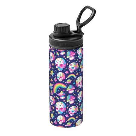 Uemuo Skull mushroom rainbow space 18OZ Insulated Kettle Sports Water Bottle Stainless Steel Kettle Vacuum Insulated Flask Flip Lid Travel Mug
Uemuo Skull mushroom rainbow space 18OZ Insulated Kettle Sports Water Bottle Stainless Steel Kettle Vacuum Insulated Flask Flip Lid Travel Mug