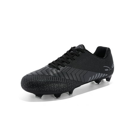 Sanviglor Unisex Sneakers Spikes Football Shoes Firm Ground Soccer Cleats Competition Comfort Breathable Athletic Shoe Non-slip Training Running Sneaker Black 6
Sanviglor Unisex Sneakers Spikes Football Shoes Firm Ground Soccer Cleats Competition Comfort Breathable Athletic Shoe Non-slip Training Running Sneaker Black 6