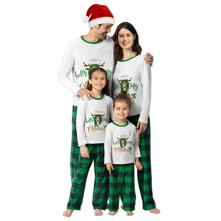 AMILIEe Family Christmas Pjs Matching Sets Jammies for Adults and Kids Holiday Xmas Sleepwear Set
AMILIEe Family Christmas Pjs Matching Sets Jammies for Adults and Kids Holiday Xmas Sleepwear Set