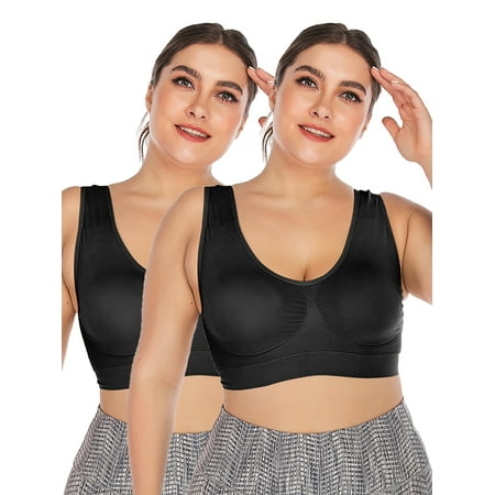 DODOING Plus Size Sports Bra Fashion Women s Supportive Wireless with Removable Pads Yoga Bra
DODOING Plus Size Sports Bra Fashion Women s Supportive Wireless with Removable Pads Yoga Bra