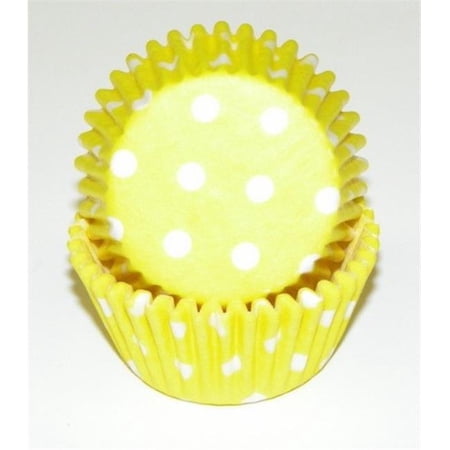 Viking -275 POLKA DOT YELLOW 0.75 x 1.38 in. Greaseproof Baking Cup with Polka Dot Design - Yellow - 1000 Piece
Viking -275 POLKA DOT YELLOW 0.75 x 1.38 in. Greaseproof Baking Cup with Polka Dot Design - Yellow - 1000 Piece