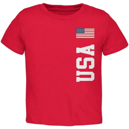 World Cup USA Red Toddler T-Shirt