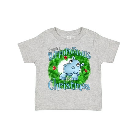 Inktastic I Want a Hippopotamus for Christmas Gift Toddler Boy or Toddler Girl T-Shirt
Inktastic I Want a Hippopotamus for Christmas Gift Toddler Boy or Toddler Girl T-Shirt