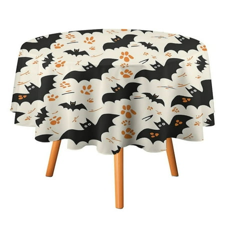 JINGDS Halloween Bats Cute Paw Prints-49 Round Table Cloth Halloween Tablecloth Thanksgiving Day Table Cloth Round Cover Circle Tablecloth for Halloween Thanksgiving Fall Party
JINGDS Halloween Bats Cute Paw Prints-49 Round Table Cloth Halloween Tablecloth Thanksgiving Day Table Cloth Round Cover Circle Tablecloth for Halloween Thanksgiving Fall Party