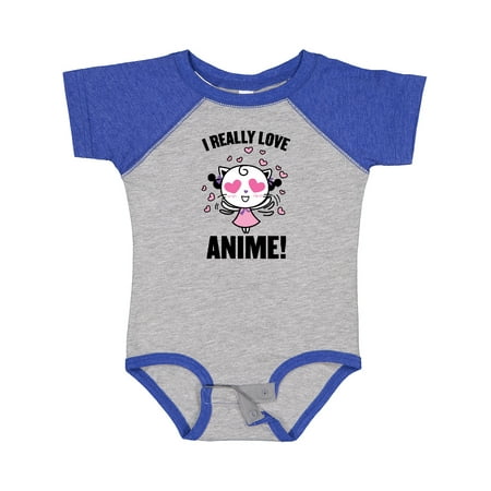 Inktastic I Really Love Anime with Cute Anime Cat and Hearts Gift Baby Boy or Baby Girl Bodysuit
Inktastic I Really Love Anime with Cute Anime Cat and Hearts Gift Baby Boy or Baby Girl Bodysuit