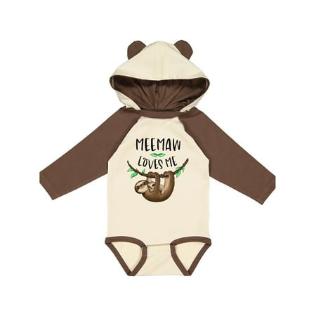 Inktastic Meemaw Loves Me Cute Sloth and Baby Gift Baby Boy or Baby Girl Long Sleeve Bodysuit
Inktastic Meemaw Loves Me Cute Sloth and Baby Gift Baby Boy or Baby Girl Long Sleeve Bodysuit