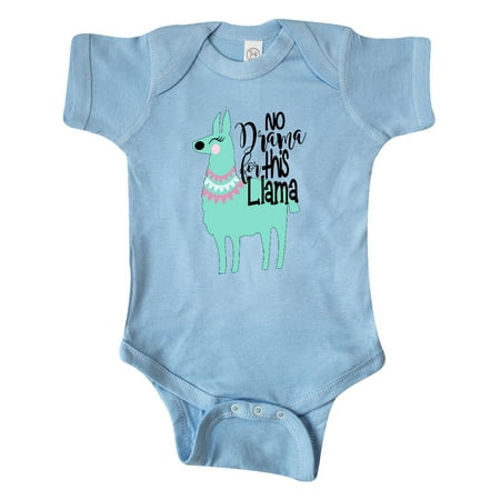 Inktastic No Drama For This Llama Gift Baby Boy or Baby Girl Bodysuit