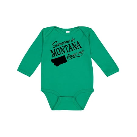 Inktastic Someone in Montana Loves Me Gift Baby Boy or Baby Girl Long Sleeve Bodysuit
Inktastic Someone in Montana Loves Me Gift Baby Boy or Baby Girl Long Sleeve Bodysuit