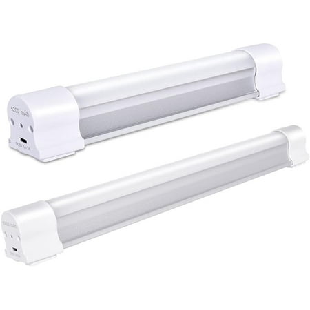 2Pack LED Tube Magnetic Light Work Lights 4000Lumens+6000Lumens 5 Lighting Options Camping Lantern USB Rechargeable Portable Battery Powered Lights with 2 Magnets Endurance for60~ 80 Hours 
2Pack LED Tube Magnetic Light Work Lights 4000Lumens+6000Lumens 5 Lighting Options Camping Lantern USB Rechargeable Portable Battery Powered Lights with 2 Magnets Endurance for60~ 80 Hours