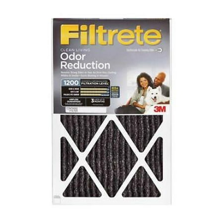 3M Filtrete 20 in. W x 20 in. H x 1 in. D Carbon 11 MERV Pleated Air Filter (Pack of 4)
3M Filtrete 20 in. W x 20 in. H x 1 in. D Carbon 11 MERV Pleated Air Filter (Pack of 4)