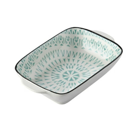 Geometric Pattern Rectangular Baking Dishes Non Stick Ceramic Casserole Dish Porcelain Bakeware For Oven & Microwave -c
Geometric Pattern Rectangular Baking Dishes Non Stick Ceramic Casserole Dish Porcelain Bakeware For Oven & Microwave -c