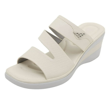 XIAQUJ New Lightweight Slippers Casual Sports Rhinestone Thick Bottom Metal Buckle Latex Large Size Women s Shoes Sandals for Women 2024 White 7
XIAQUJ New Lightweight Slippers Casual Sports Rhinestone Thick Bottom Metal Buckle Latex Large Size Women s Shoes Sandals for Women 2024 White 7