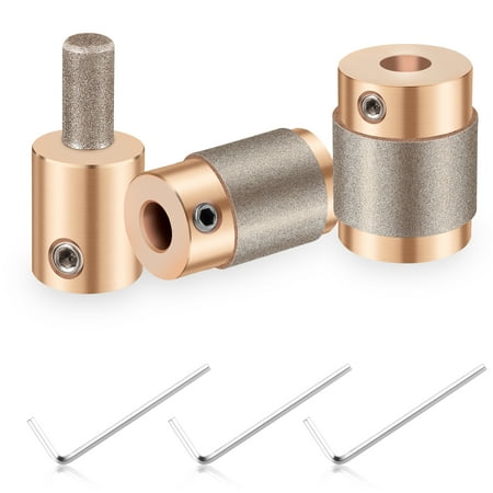 Pluokvzr Stained Glass Bits Set 1inch 3/4inch 1/4inch Premium Glass Diamond Grinder Bits Kit with 3 Wrenches
Pluokvzr Stained Glass Bits Set 1inch 3/4inch 1/4inch Premium Glass Diamond Grinder Bits Kit with 3 Wrenches