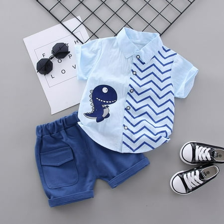 Xinhuaya Summer Children Baby Boys Clothes Casual Short Sleeve Cartoon Print T-shirt Tops+Shorts Costume 2pcs Set
Xinhuaya Summer Children Baby Boys Clothes Casual Short Sleeve Cartoon Print T-shirt Tops+Shorts Costume 2pcs Set
