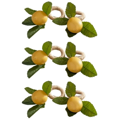 Napkin Rings Set of 6 Decorative Lemon Vine Leaf Napkin Rings Dinning Table Setting Yellow Napkin Buckle Napkin Holders for Farmhouse Thanksgiving Christmas Dinner Party
Napkin Rings Set of 6 Decorative Lemon Vine Leaf Napkin Rings Dinning Table Setting Yellow Napkin Buckle Napkin Holders for Farmhouse Thanksgiving Christmas Dinner Party