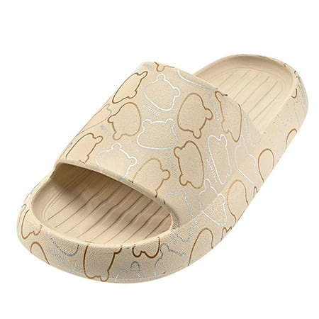 ZHAGHMIN Sandals Men Fashion All Seasons Men Slippers Flat Bottom Cartoon Bear Print Soft Open Toe Comfortable Home Bathroom Slippers Mens Slippers Washable Winter Slippers For Men Under 20 Water Sl
ZHAGHMIN Sandals Men Fashion All Seasons Men Slippers Flat Bottom Cartoon Bear Print Soft Open Toe Comfortable Home Bathroom Slippers Mens Slippers Washable Winter Slippers For Men Under 20 Water Sl
