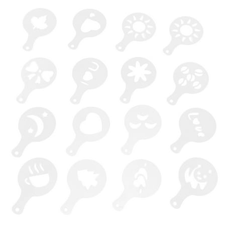 64PCS Plastic Coffee Stencil Barista Cake Decorating Stencil Hollow Baking Template for Latte Cappuccino Cupcake Cookie
64PCS Plastic Coffee Stencil Barista Cake Decorating Stencil Hollow Baking Template for Latte Cappuccino Cupcake Cookie