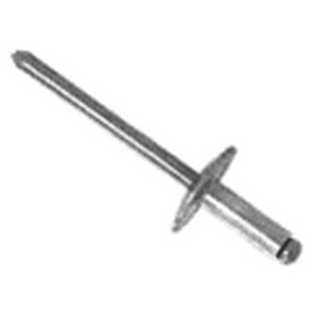 CRL ABA612L 3/16 Diameter 5/8 to 3/4 Grip Range Large Flange Aluminum Mandrel and Rivet in Packs of 2500
CRL ABA612L 3/16 Diameter 5/8 to 3/4 Grip Range Large Flange Aluminum Mandrel and Rivet in Packs of 2500