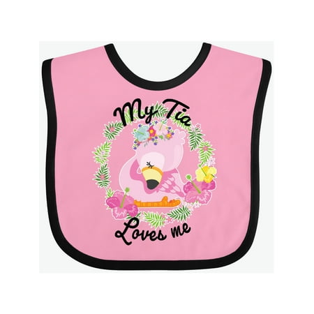 Inktastic Baby Flamingo My Tia Loves Me with Flower Wreath Gift Baby Boy or Baby Girl Bib
Inktastic Baby Flamingo My Tia Loves Me with Flower Wreath Gift Baby Boy or Baby Girl Bib