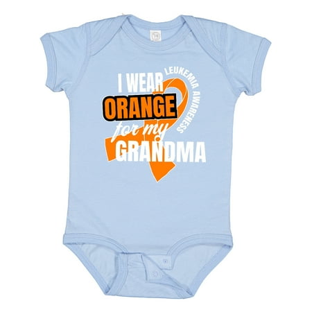 Inktastic I Wear Orange for My Grandma Leukemia Awareness Gift Baby Boy or Baby Girl Bodysuit
Inktastic I Wear Orange for My Grandma Leukemia Awareness Gift Baby Boy or Baby Girl Bodysuit