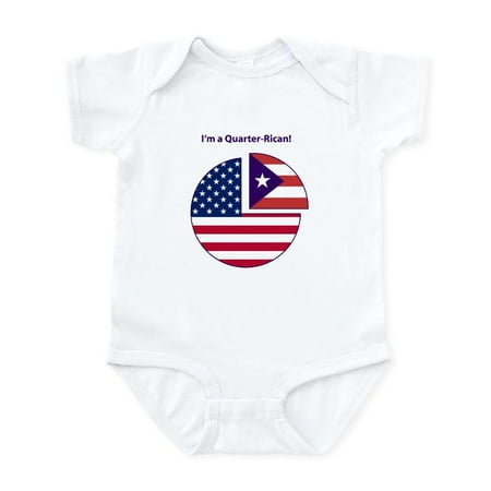 CafePress - Quarter Rican Infant Bodysuit - Baby Light Bodysuit Size Newborn - 24 Months
CafePress - Quarter Rican Infant Bodysuit - Baby Light Bodysuit Size Newborn - 24 Months