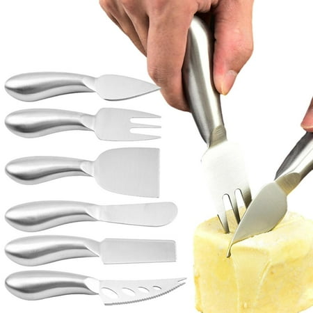 Cheese Knives Set|6pcs Mini Cookie Cutters|Stainless Steel Mini Cheese Knives Set For Charcuterie Board Exquisite Cheese Knives Cheese Cutter Cheese Fork
Cheese Knives Set|6pcs Mini Cookie Cutters|Stainless Steel Mini Cheese Knives Set For Charcuterie Board Exquisite Cheese Knives Cheese Cutter Cheese Fork