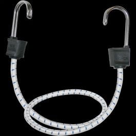 Keeper Keeper 06272 Twin Anchor Twin Anchor Bungee Cord 18 Inch Rubber Hook End