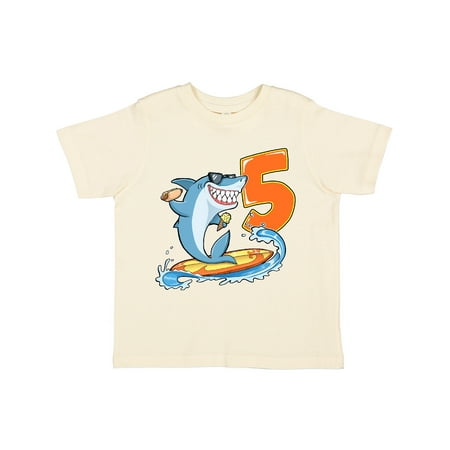Inktastic Fifth Birthday Surfing Shark with Hot Dog and Ice Cream Gift Toddler Boy or Toddler Girl T-Shirt
Inktastic Fifth Birthday Surfing Shark with Hot Dog and Ice Cream Gift Toddler Boy or Toddler Girl T-Shirt