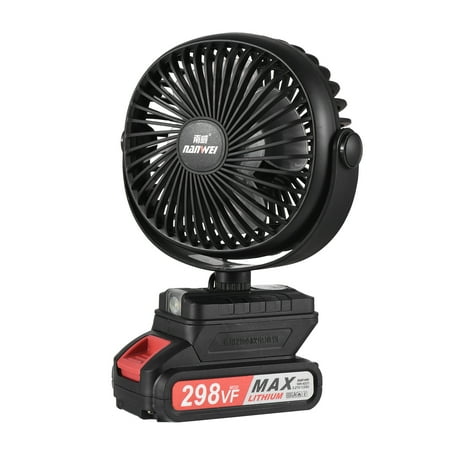 OWSOO Portable Lithium Electric Fan Outdoor Camping Fan Low Noise Rotatable Fan with Adjustable Angle Desktop Rechargeable Electric Fan 2 Speed Levels
OWSOO Portable Lithium Electric Fan Outdoor Camping Fan Low Noise Rotatable Fan with Adjustable Angle Desktop Rechargeable Electric Fan 2 Speed Levels