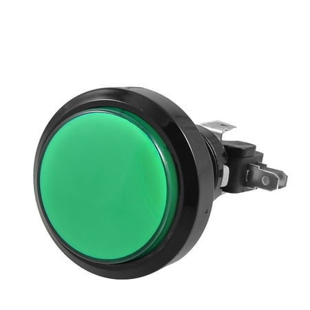 Arcade Game 36mm Green Illuminated Momentary Push Button SPDT Micro Switch