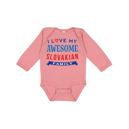 Inktastic Slovakia Awesome Slovakian Family Gift Baby Boy or Baby Girl Long Sleeve Bodysuit
Inktastic Slovakia Awesome Slovakian Family Gift Baby Boy or Baby Girl Long Sleeve Bodysuit