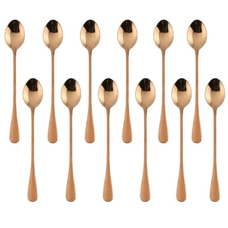 witspace Long Handle Spoon 7.5-inch Ice Tea Spoon Stainless Steel Iced Teaspoon for Mixing Spoon Coffee Ice Spoon Mixing Flatware Spoon Set Set of 12 (Heavy Duty) 
witspace Long Handle Spoon 7.5-inch Ice Tea Spoon Stainless Steel Iced Teaspoon for Mixing Spoon Coffee Ice Spoon Mixing Flatware Spoon Set Set of 12 (Heavy Duty)