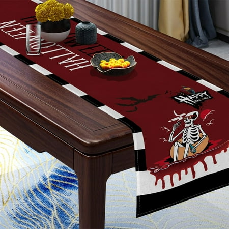 Czzoypi Halloween Party Decorations (Multicolor) Outdoor Halloween Decorations Halloween Linen Table Runner Living Room Party Decoration Dining Table Table Cloth Kitchen Restaurant Decoration
Czzoypi Halloween Party Decorations (Multicolor) Outdoor Halloween Decorations Halloween Linen Table Runner Living Room Party Decoration Dining Table Table Cloth Kitchen Restaurant Decoration